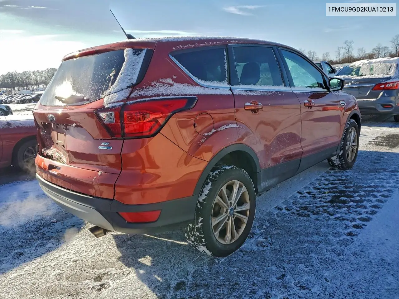 1FMCU9GD2KUA10213 2019 Ford Escape Se