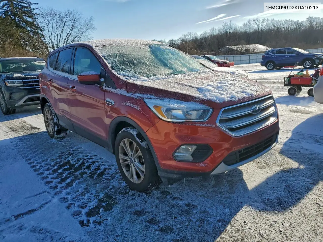 1FMCU9GD2KUA10213 2019 Ford Escape Se