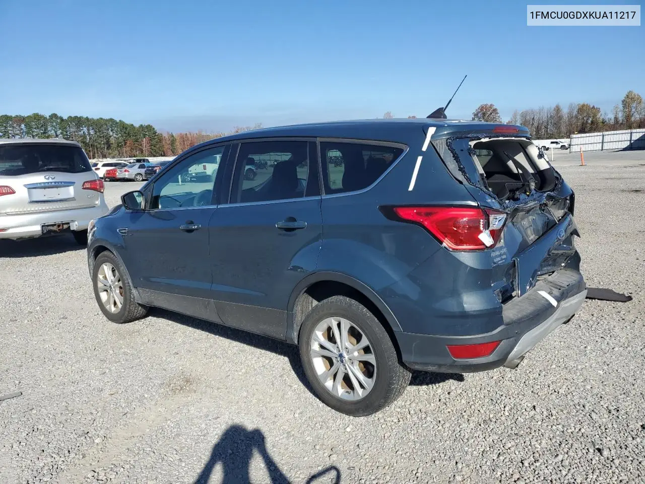 1FMCU0GDXKUA11217 2019 Ford Escape Se