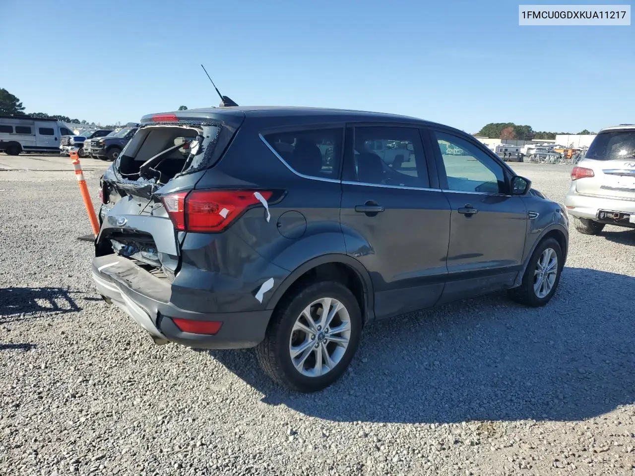 1FMCU0GDXKUA11217 2019 Ford Escape Se