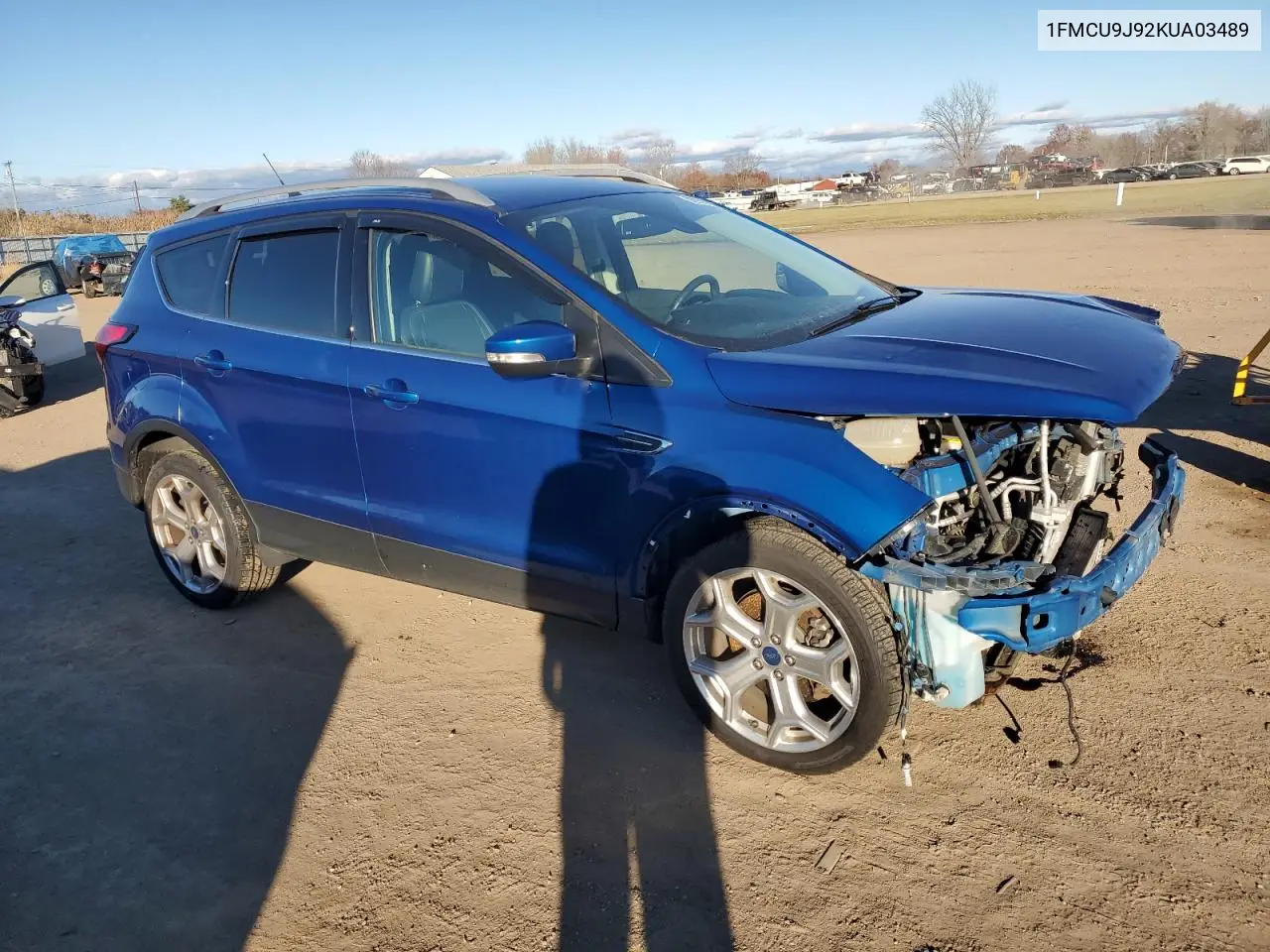 1FMCU9J92KUA03489 2019 Ford Escape Titanium