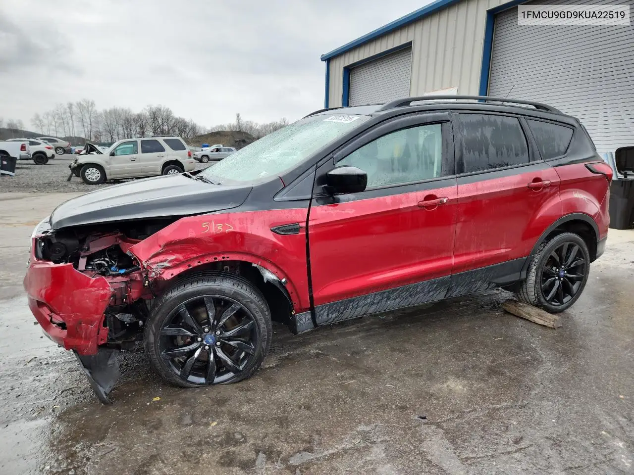 1FMCU9GD9KUA22519 2019 Ford Escape Se