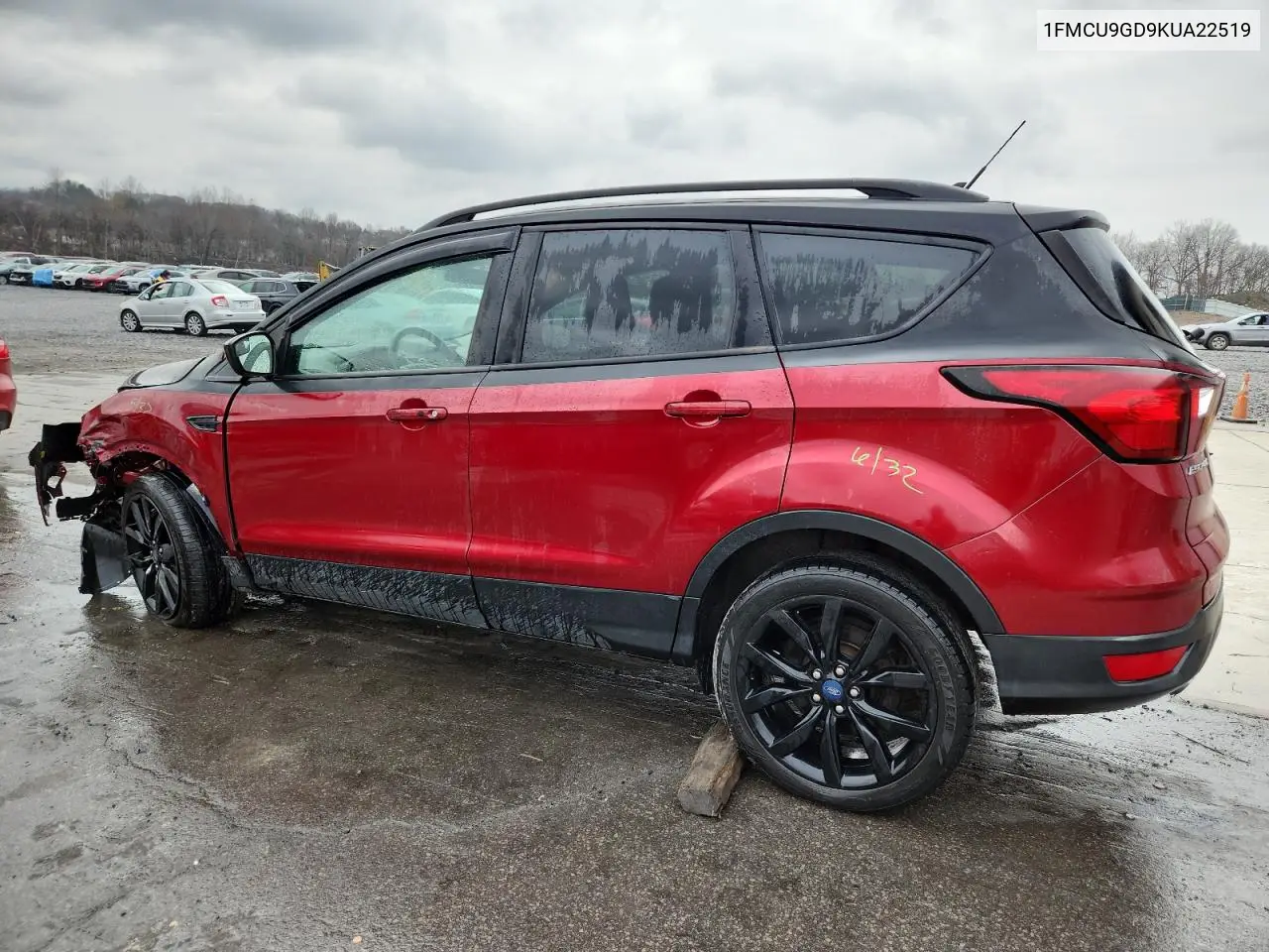1FMCU9GD9KUA22519 2019 Ford Escape Se