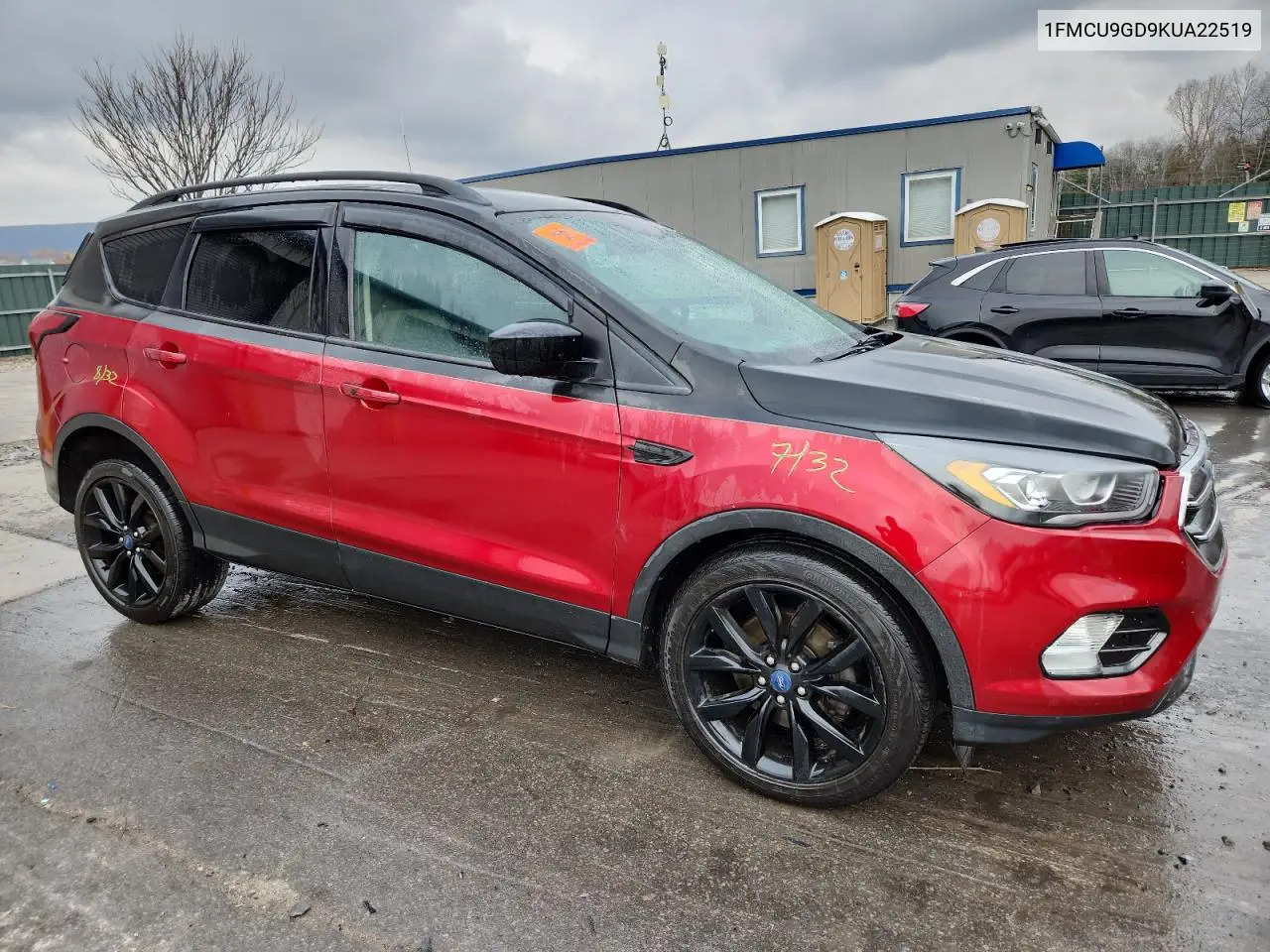 1FMCU9GD9KUA22519 2019 Ford Escape Se