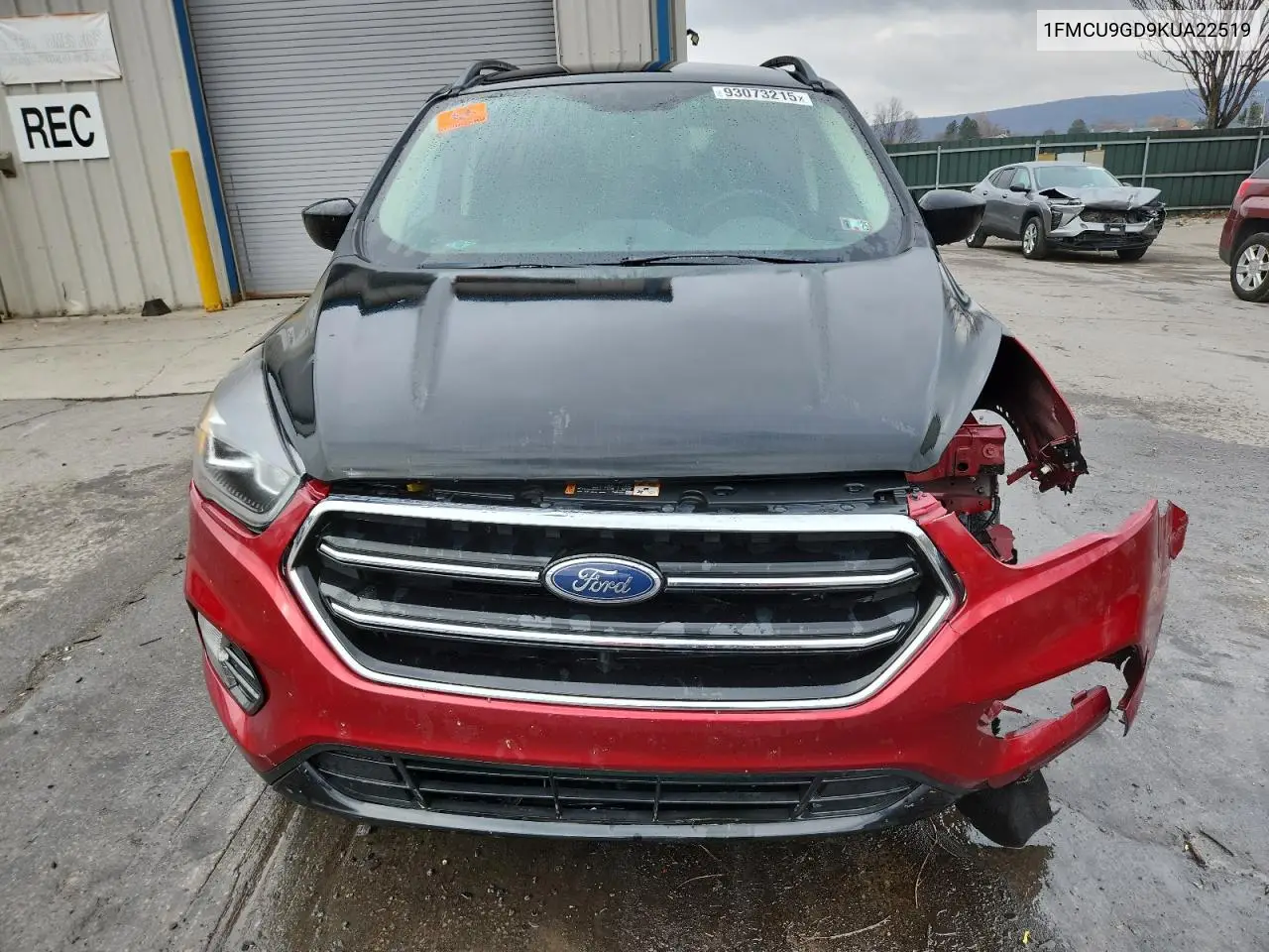 1FMCU9GD9KUA22519 2019 Ford Escape Se