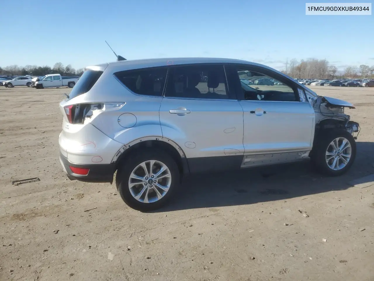 1FMCU9GDXKUB49344 2019 Ford Escape Se