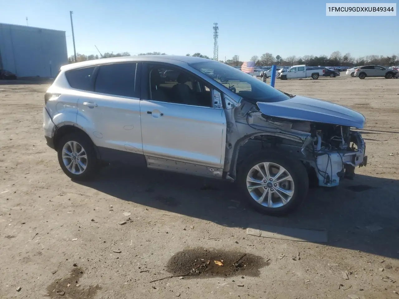 1FMCU9GDXKUB49344 2019 Ford Escape Se