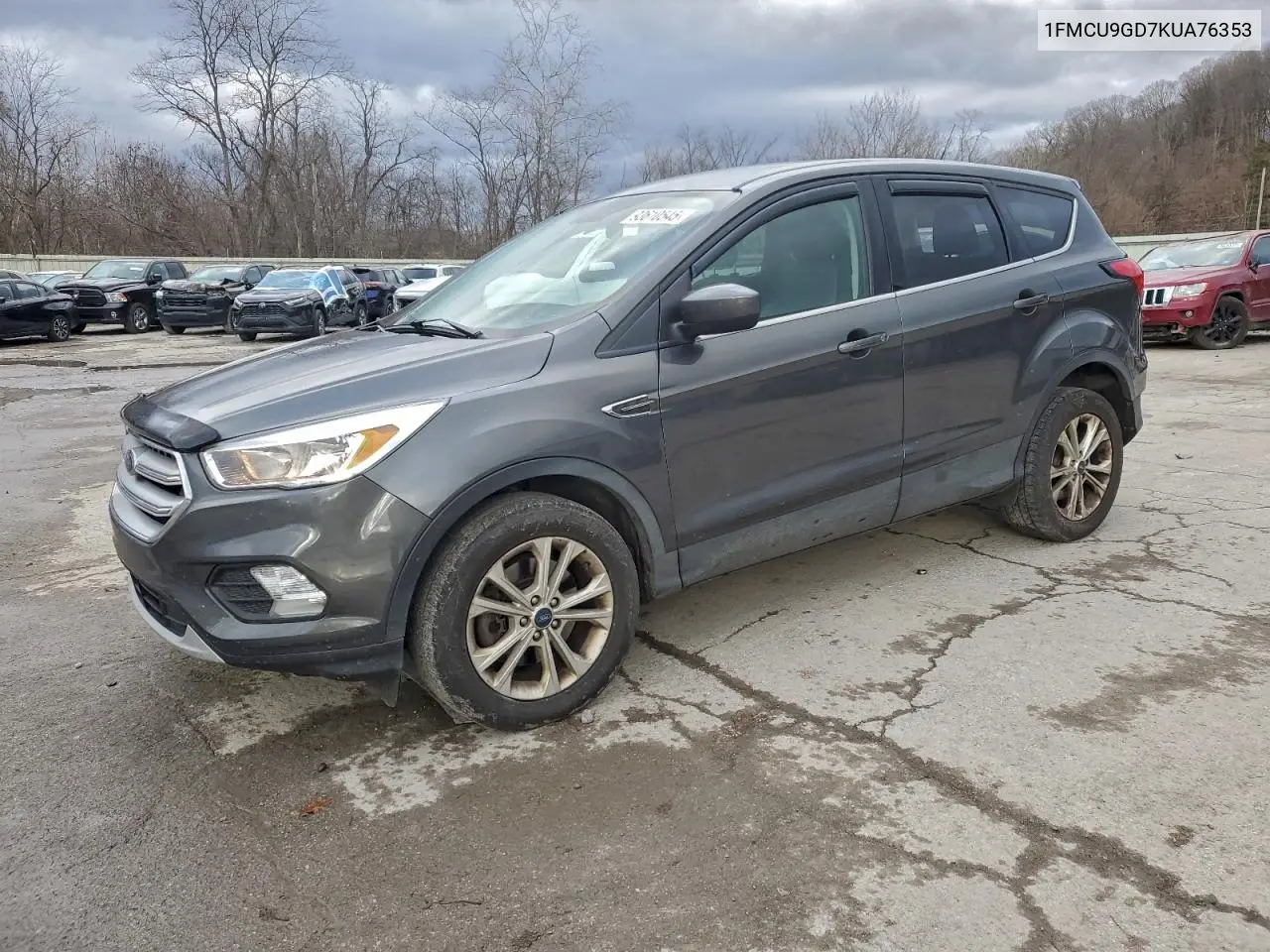 1FMCU9GD7KUA76353 2019 Ford Escape Se