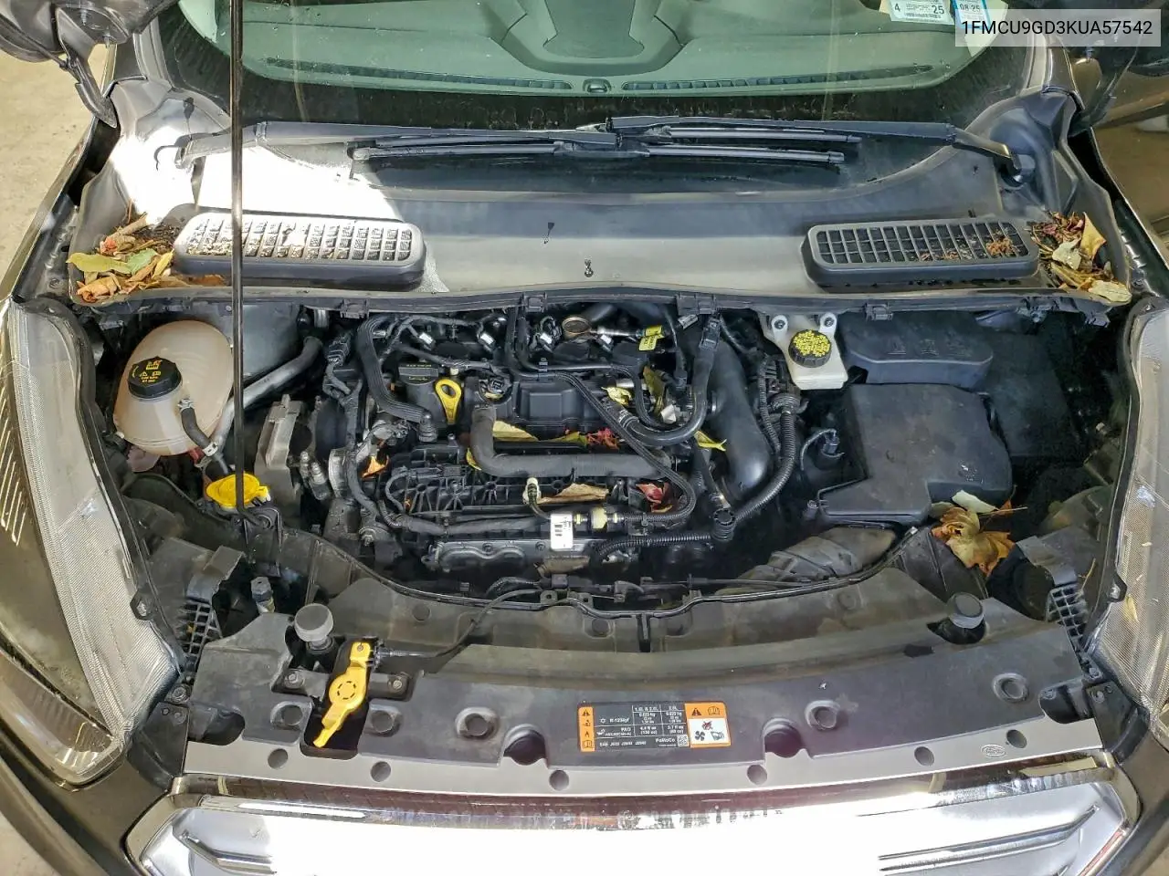 1FMCU9GD3KUA57542 2019 Ford Escape Se