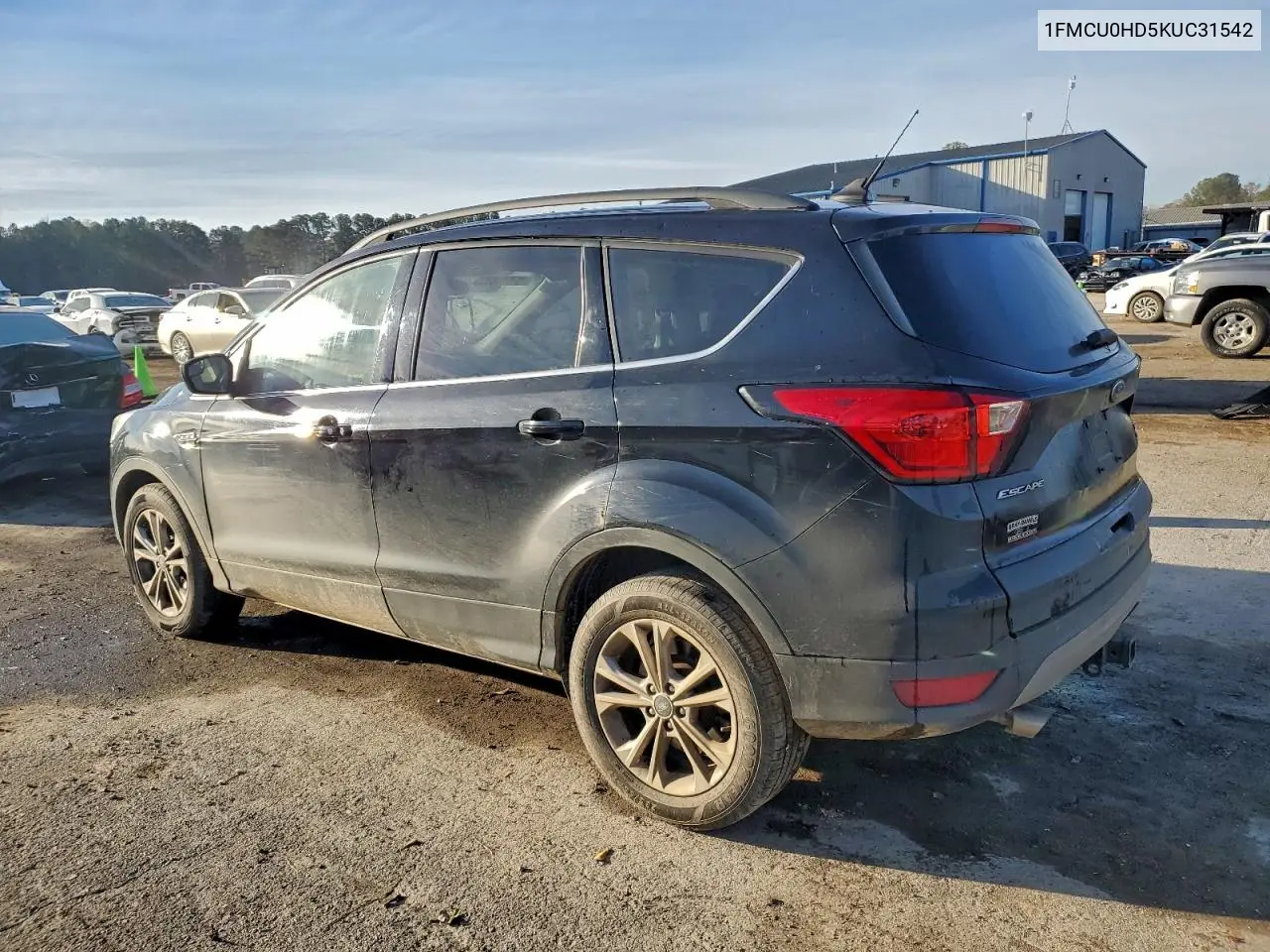 1FMCU0HD5KUC31542 2019 Ford Escape Sel