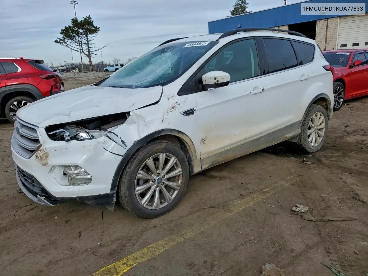 1FMCU0HD1KUA77833 2019 Ford Escape Sel
