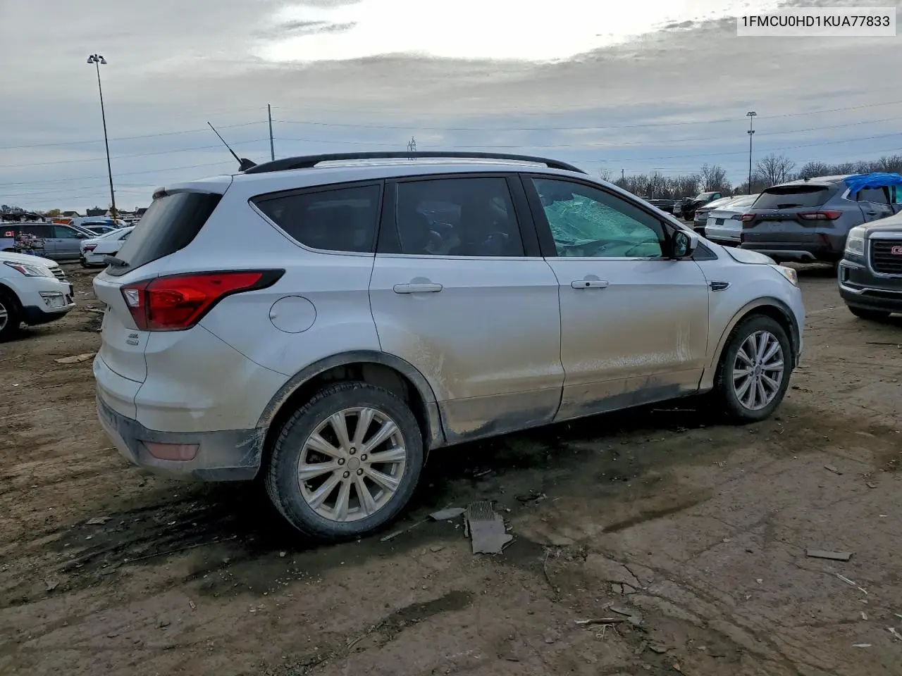 1FMCU0HD1KUA77833 2019 Ford Escape Sel