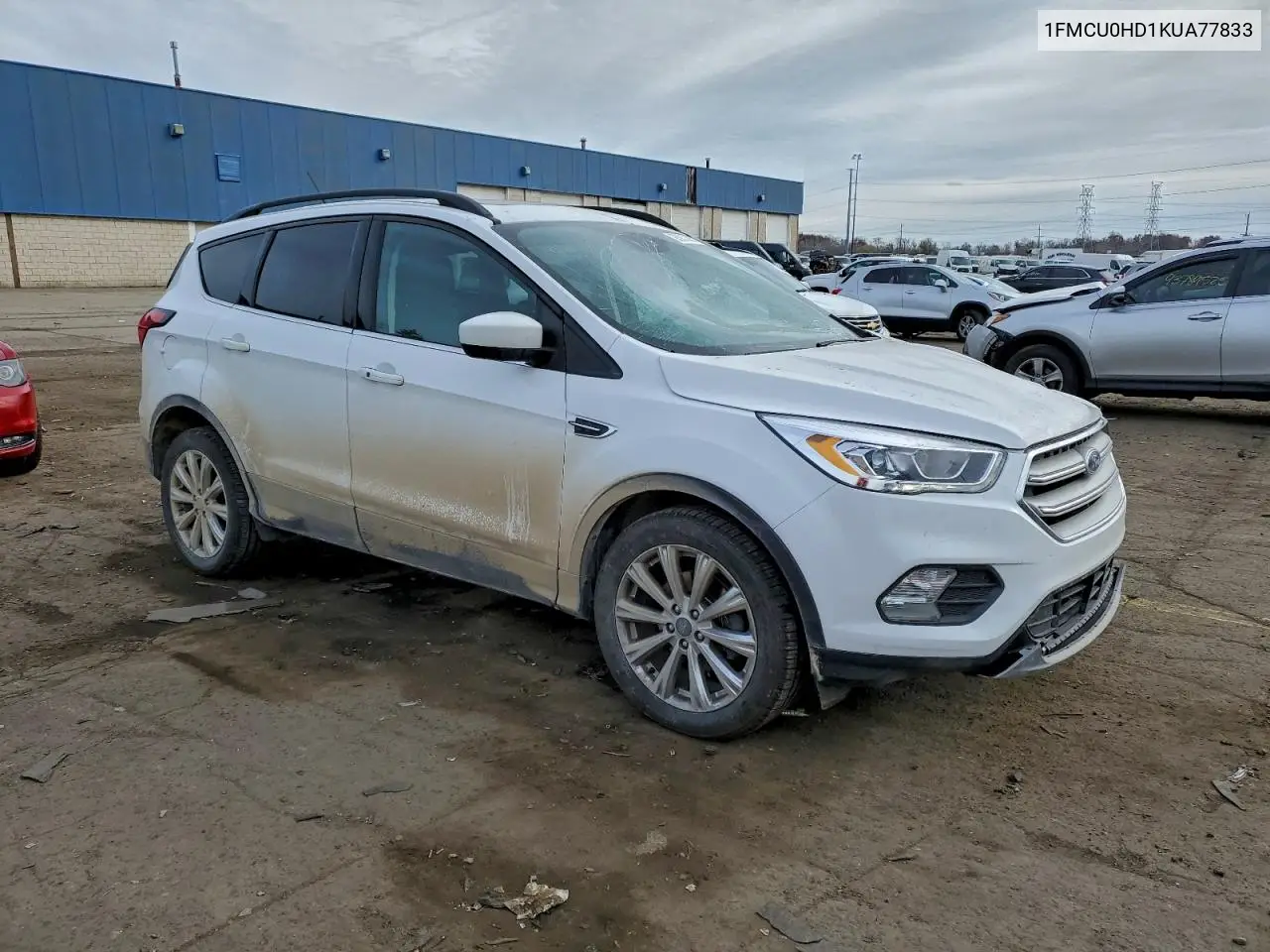1FMCU0HD1KUA77833 2019 Ford Escape Sel