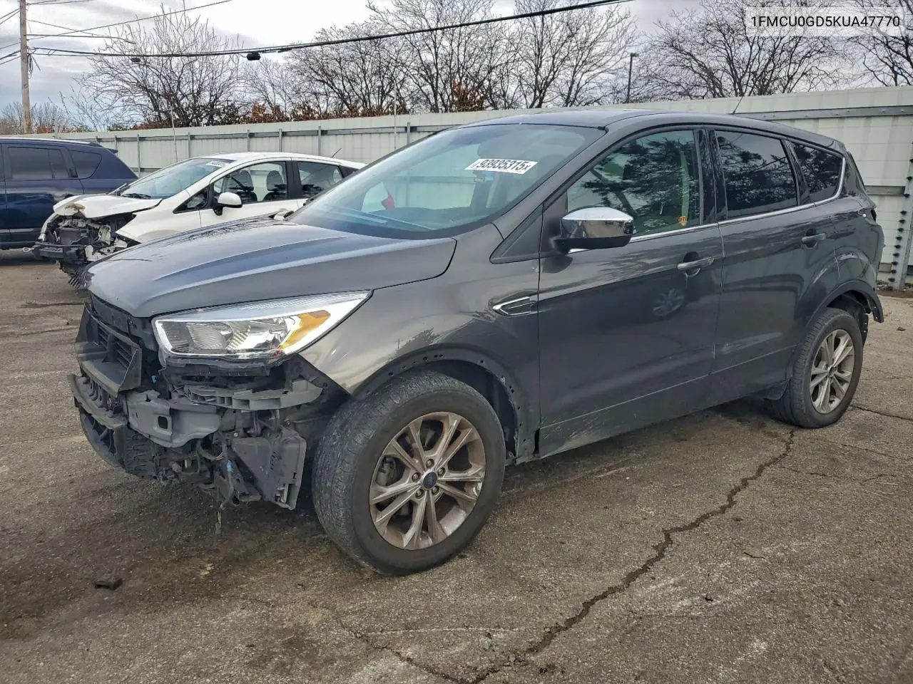 1FMCU0GD5KUA47770 2019 Ford Escape Se