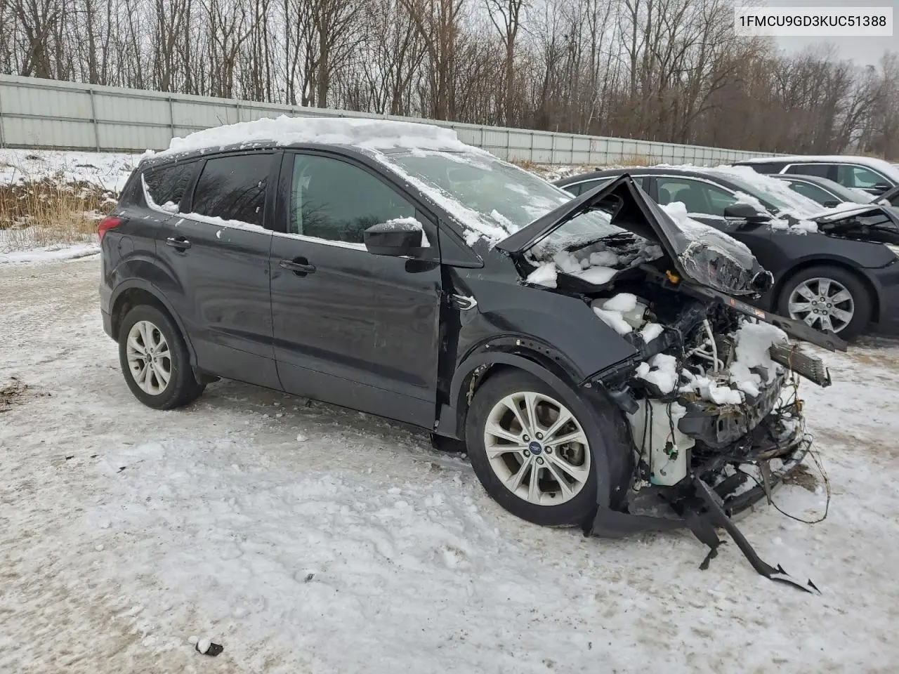1FMCU9GD3KUC51388 2019 Ford Escape Se
