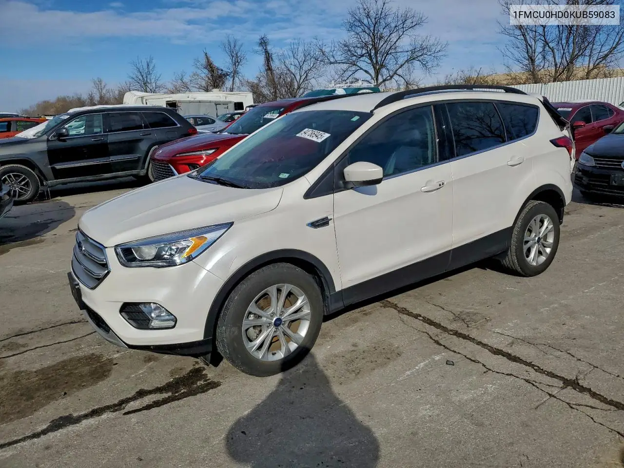 1FMCU0HD0KUB59083 2019 Ford Escape Sel