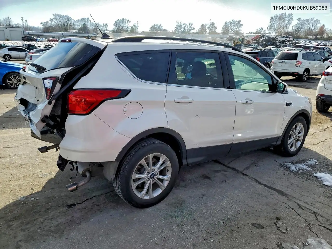 1FMCU0HD0KUB59083 2019 Ford Escape Sel