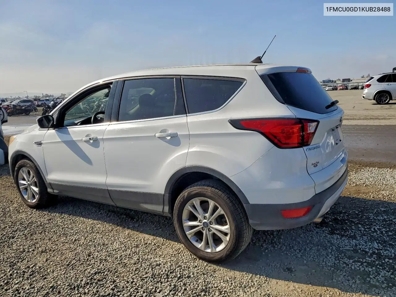 1FMCU0GD1KUB28488 2019 Ford Escape Se
