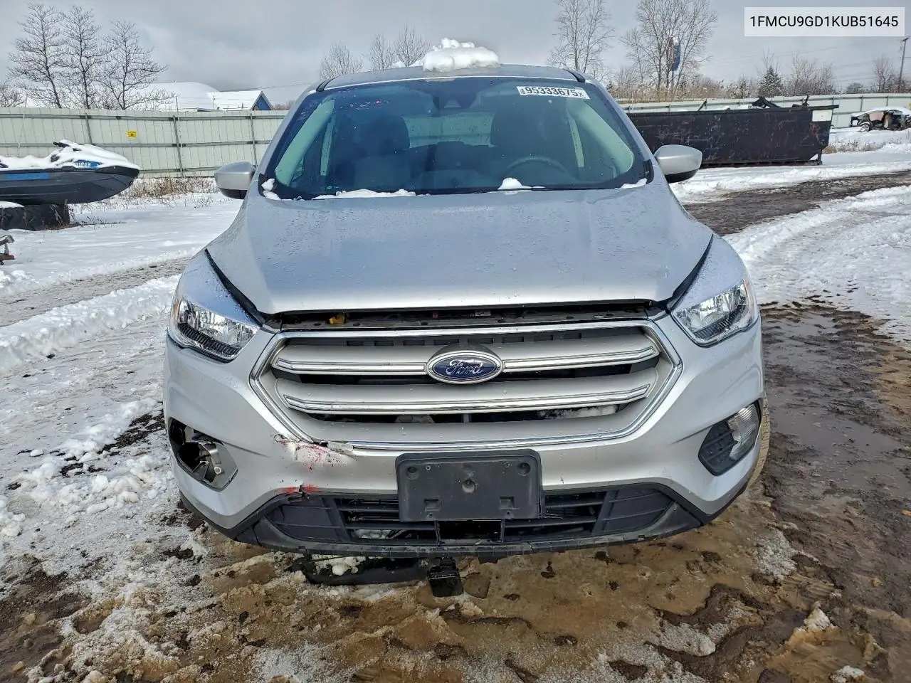 1FMCU9GD1KUB51645 2019 Ford Escape Se