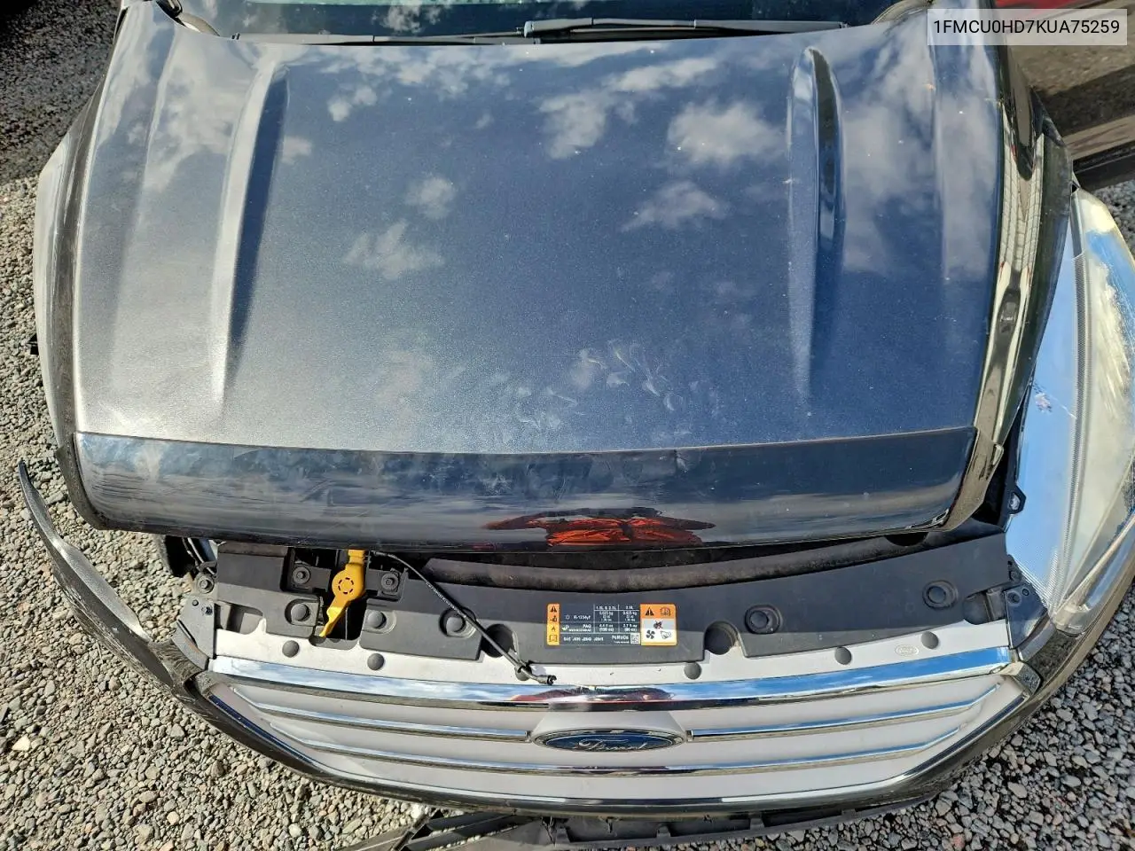 1FMCU0HD7KUA75259 2019 Ford Escape Sel