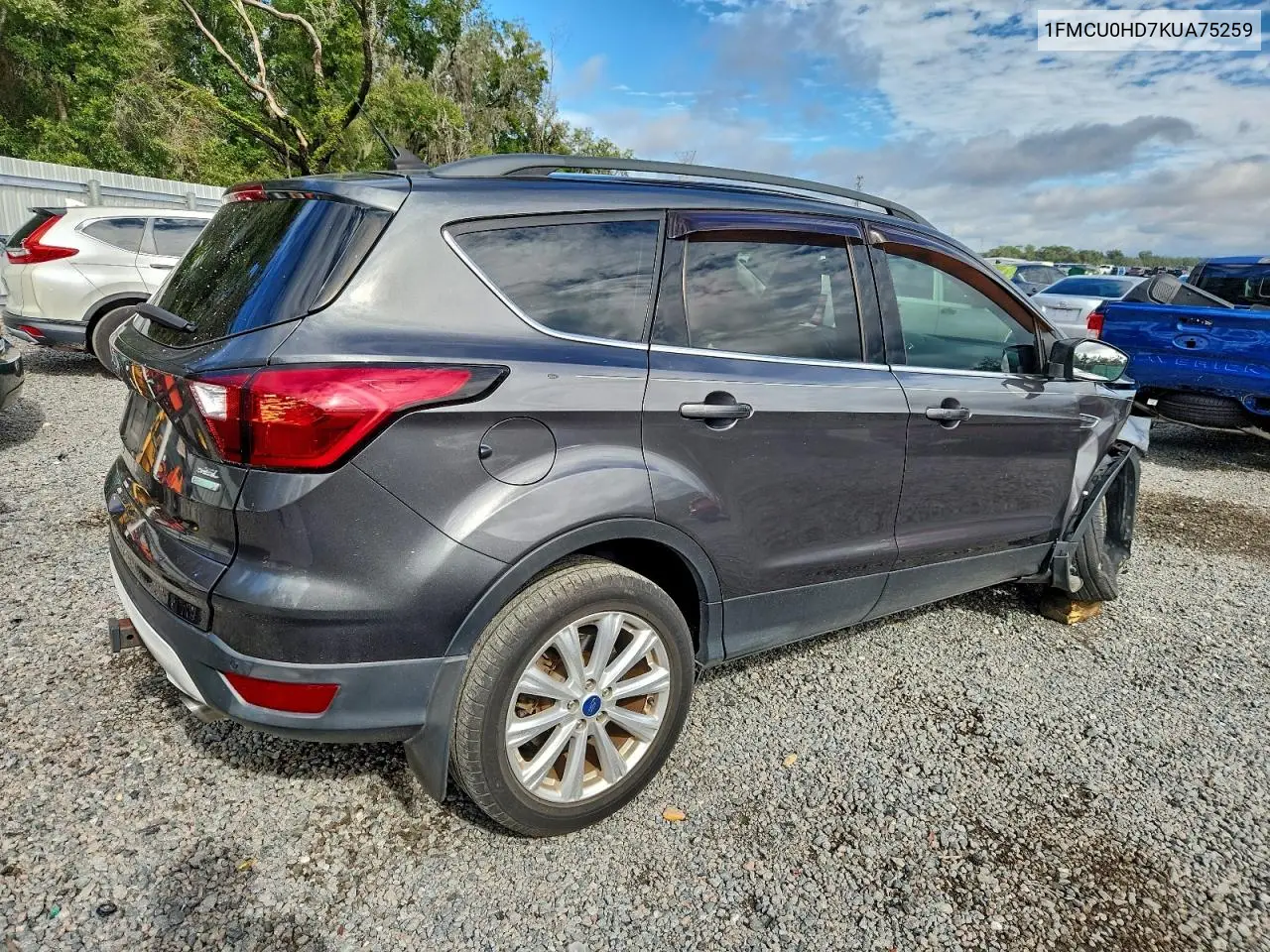 1FMCU0HD7KUA75259 2019 Ford Escape Sel