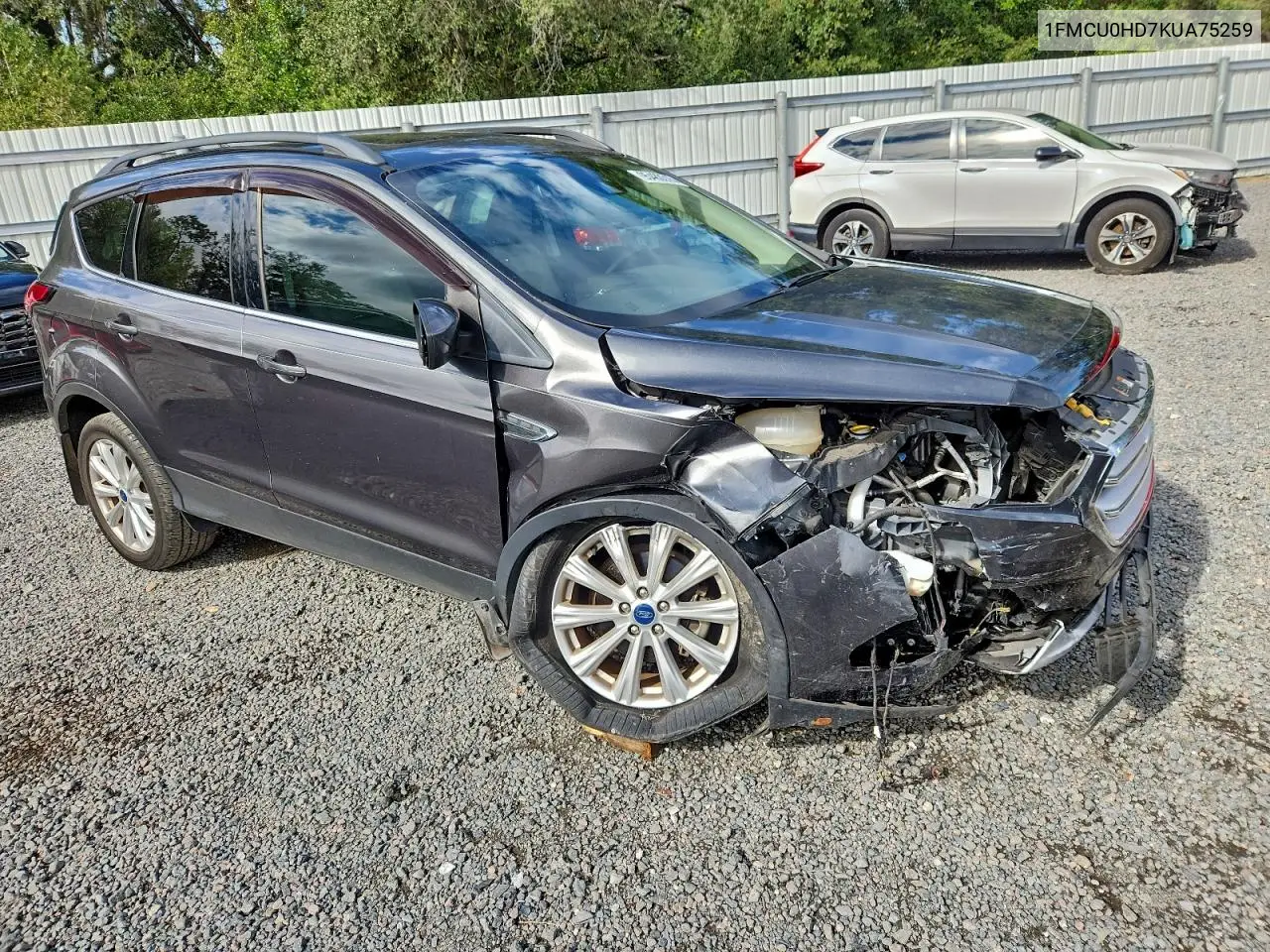 1FMCU0HD7KUA75259 2019 Ford Escape Sel