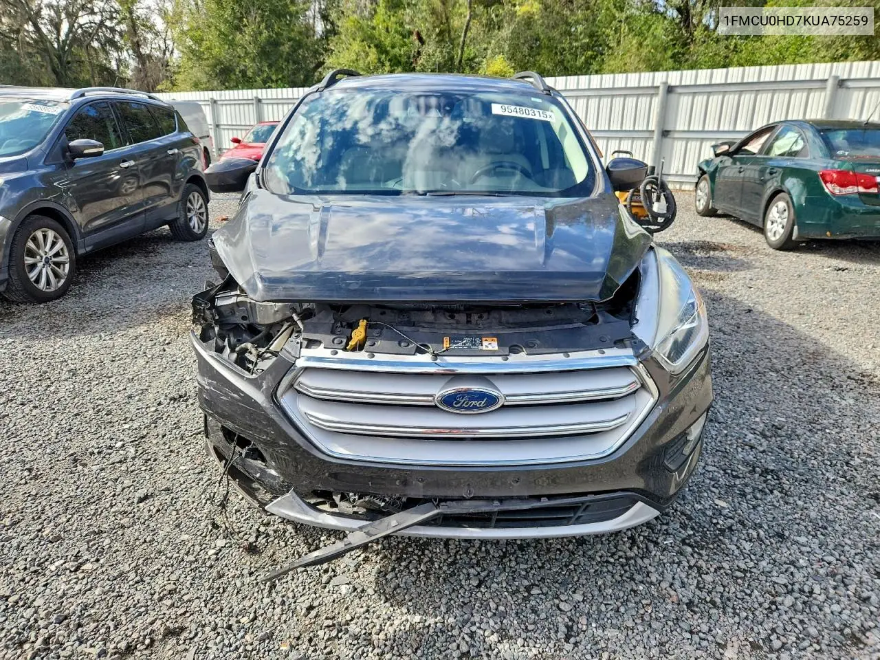 1FMCU0HD7KUA75259 2019 Ford Escape Sel