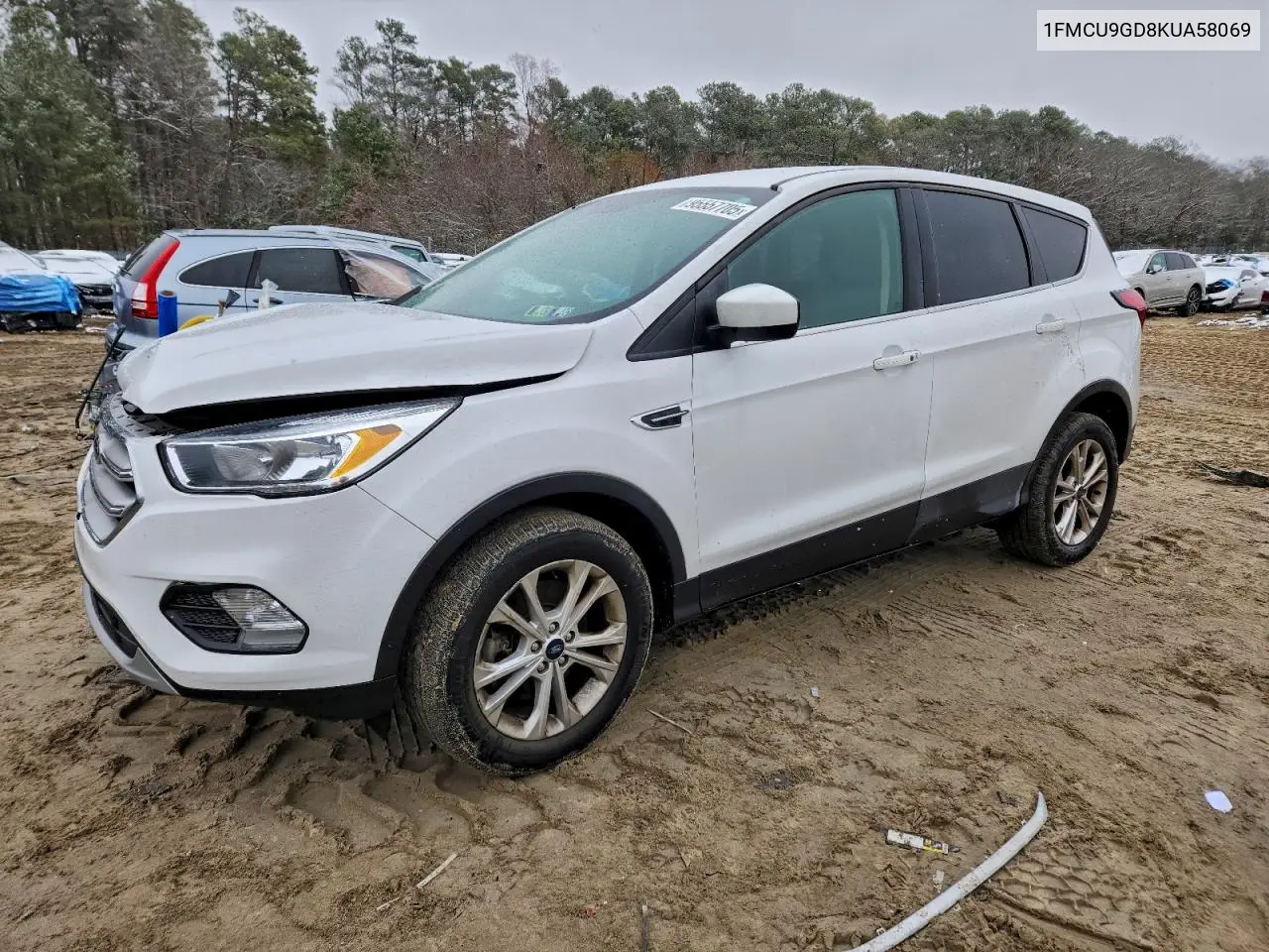 1FMCU9GD8KUA58069 2019 Ford Escape Se