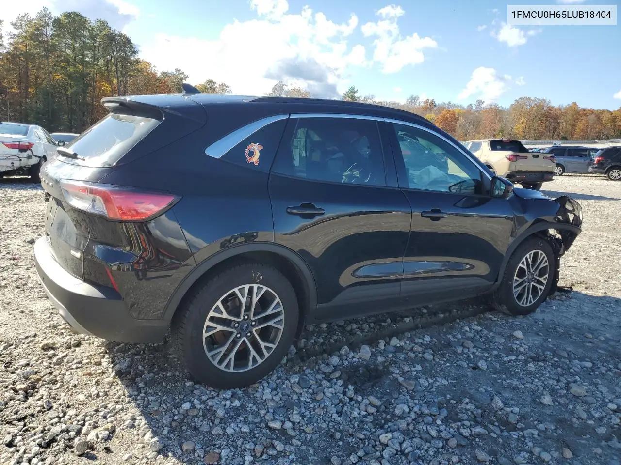 1FMCU0H65LUB18404 2020 Ford Escape Sel
