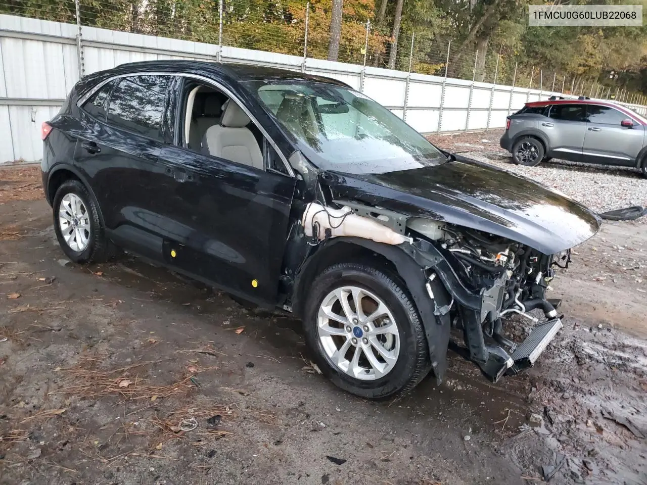 1FMCU0G60LUB22068 2020 Ford Escape Se