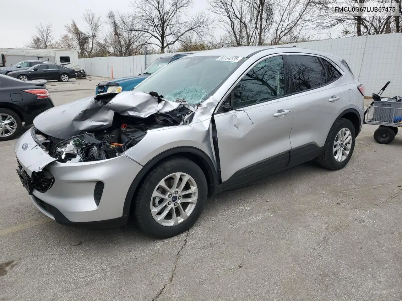 1FMCU0G67LUB67475 2020 Ford Escape Se