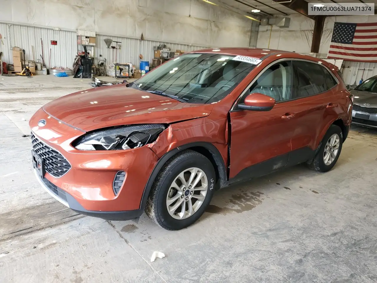 1FMCU0G63LUA71374 2020 Ford Escape Se