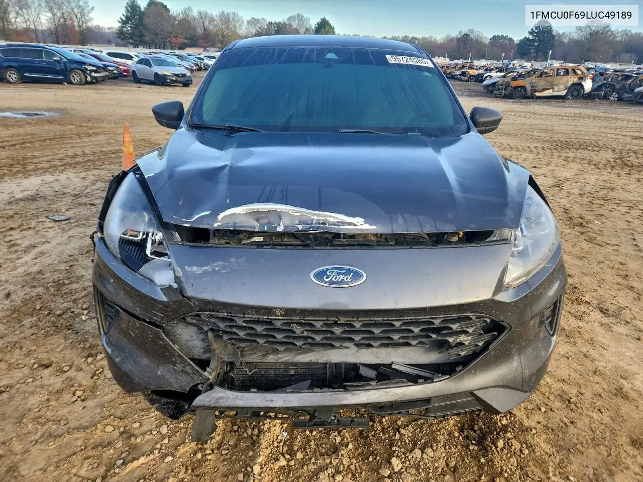 1FMCU0F69LUC49189 2020 Ford Escape S