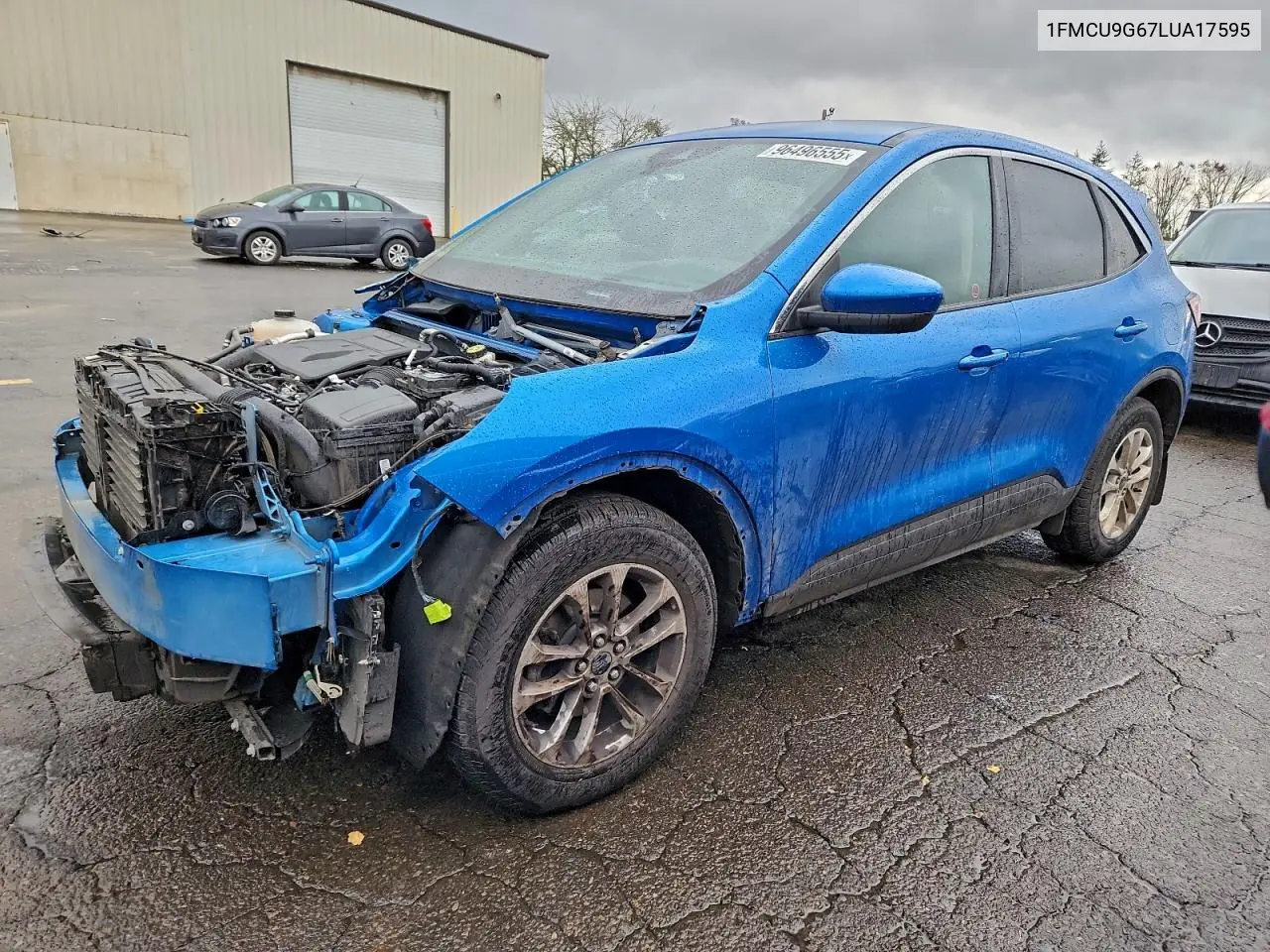 1FMCU9G67LUA17595 2020 Ford Escape Se