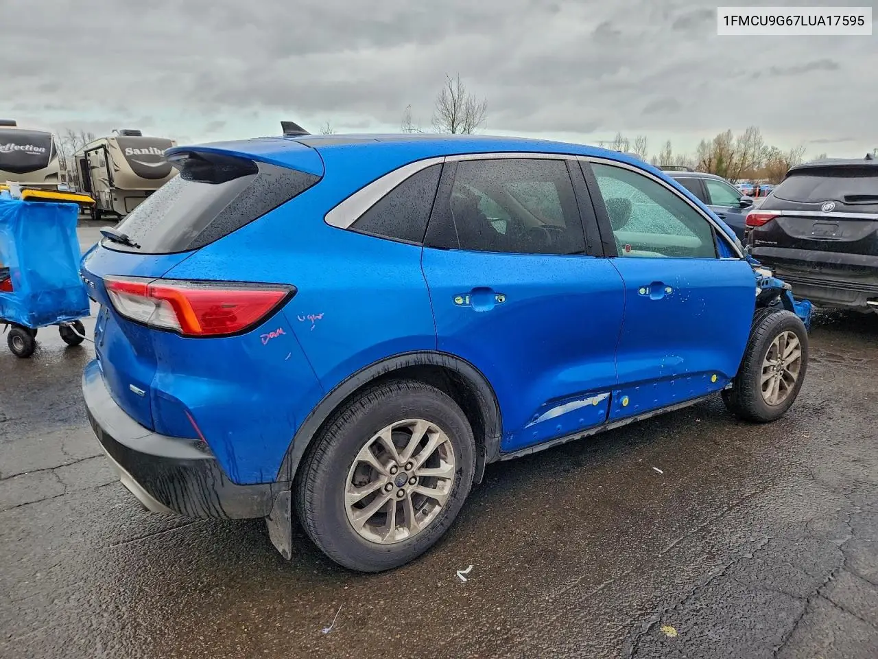 1FMCU9G67LUA17595 2020 Ford Escape Se