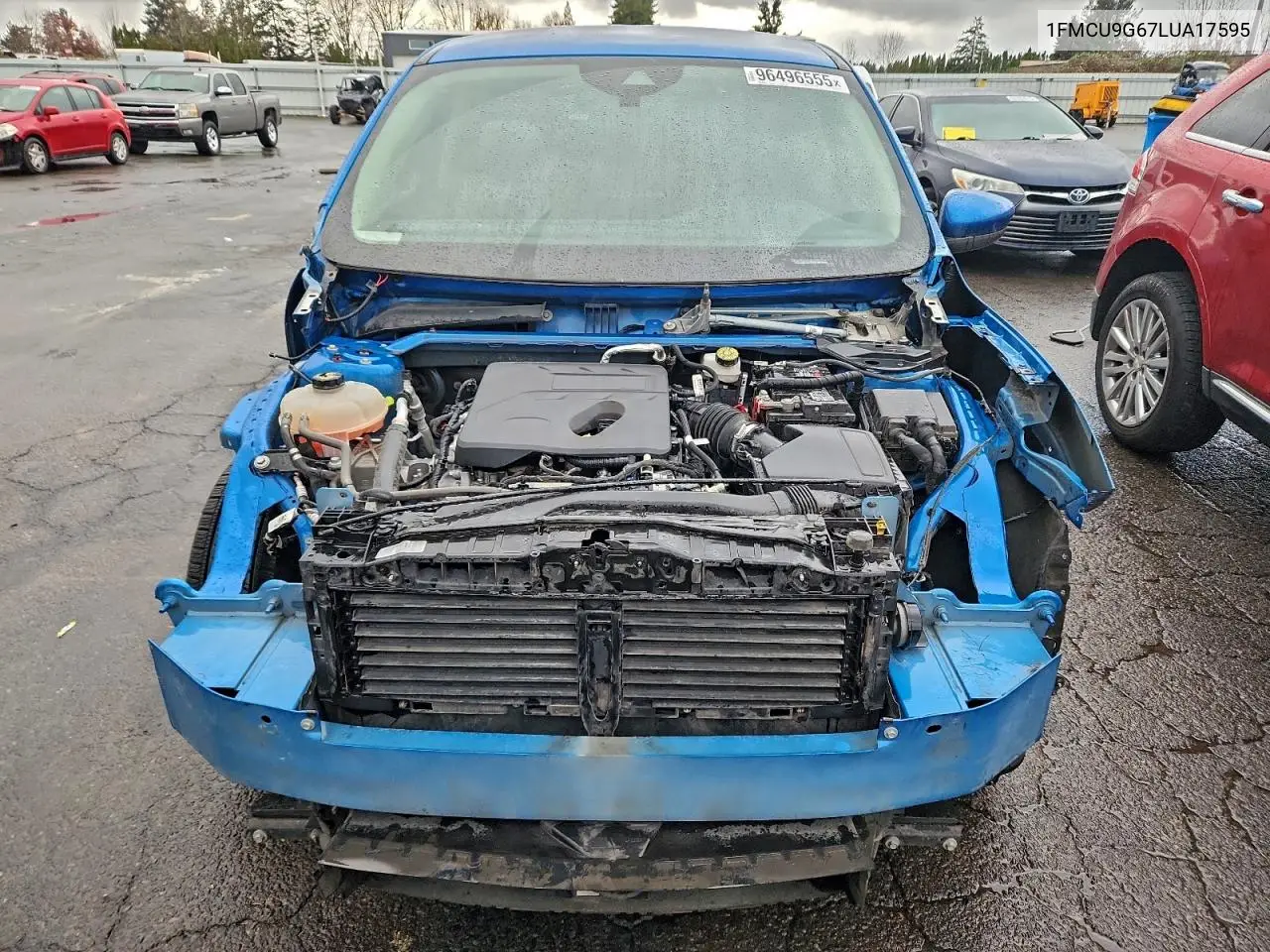 1FMCU9G67LUA17595 2020 Ford Escape Se