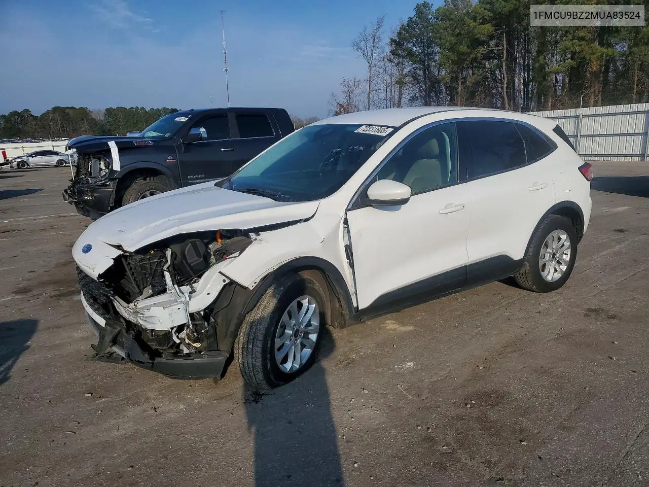 1FMCU9BZ2MUA83524 2021 Ford Escape Se