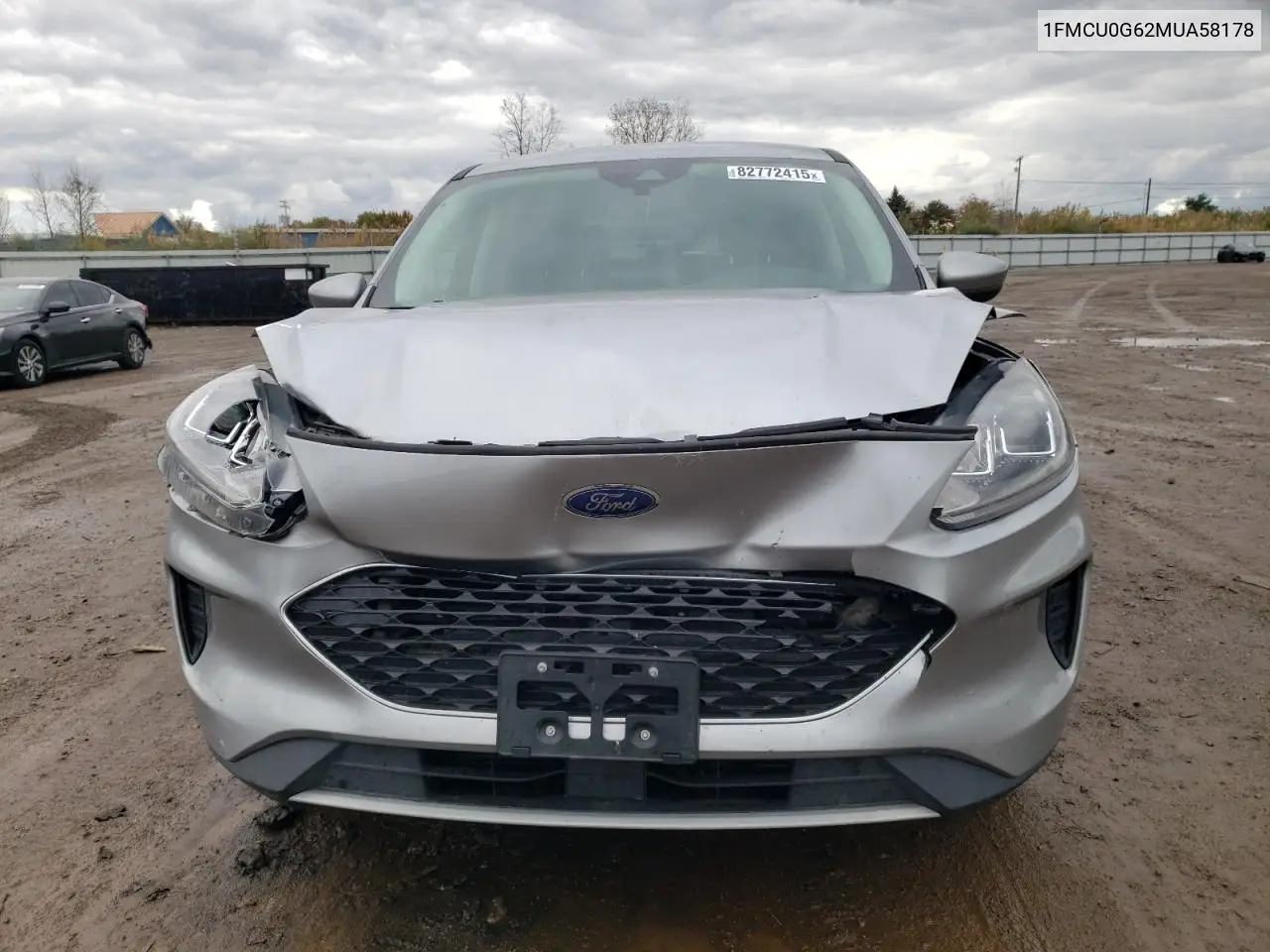 1FMCU0G62MUA58178 2021 Ford Escape Se