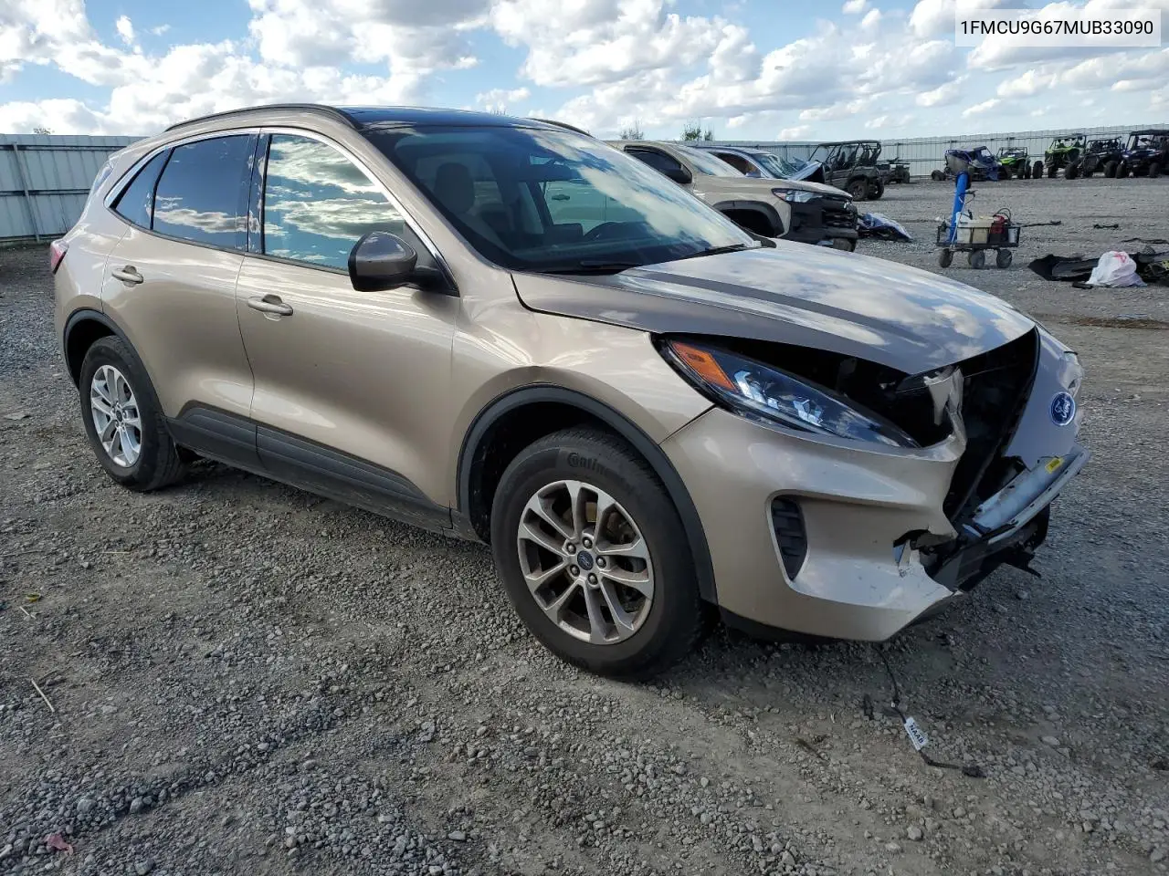 1FMCU9G67MUB33090 2021 Ford Escape Se