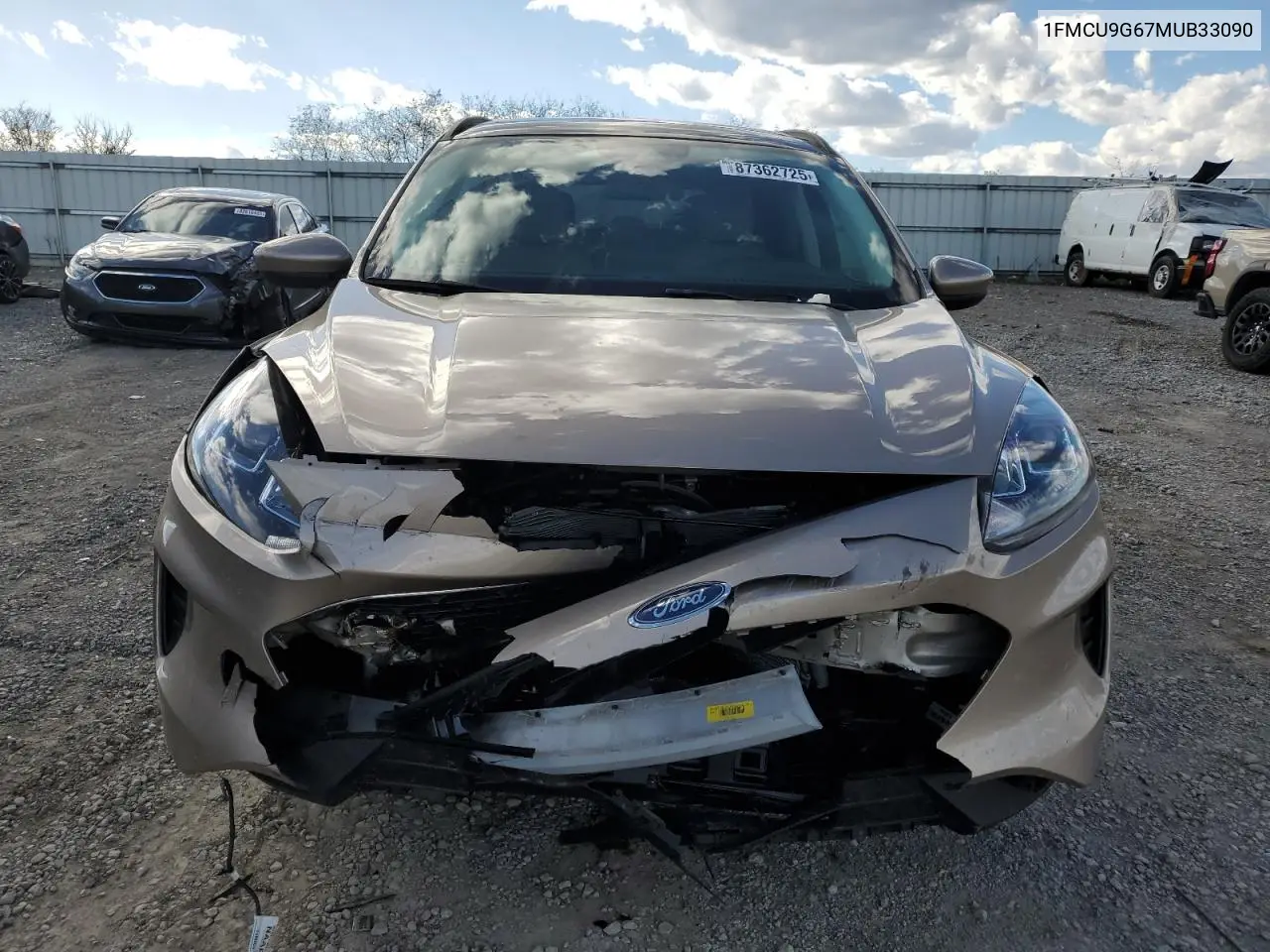 1FMCU9G67MUB33090 2021 Ford Escape Se