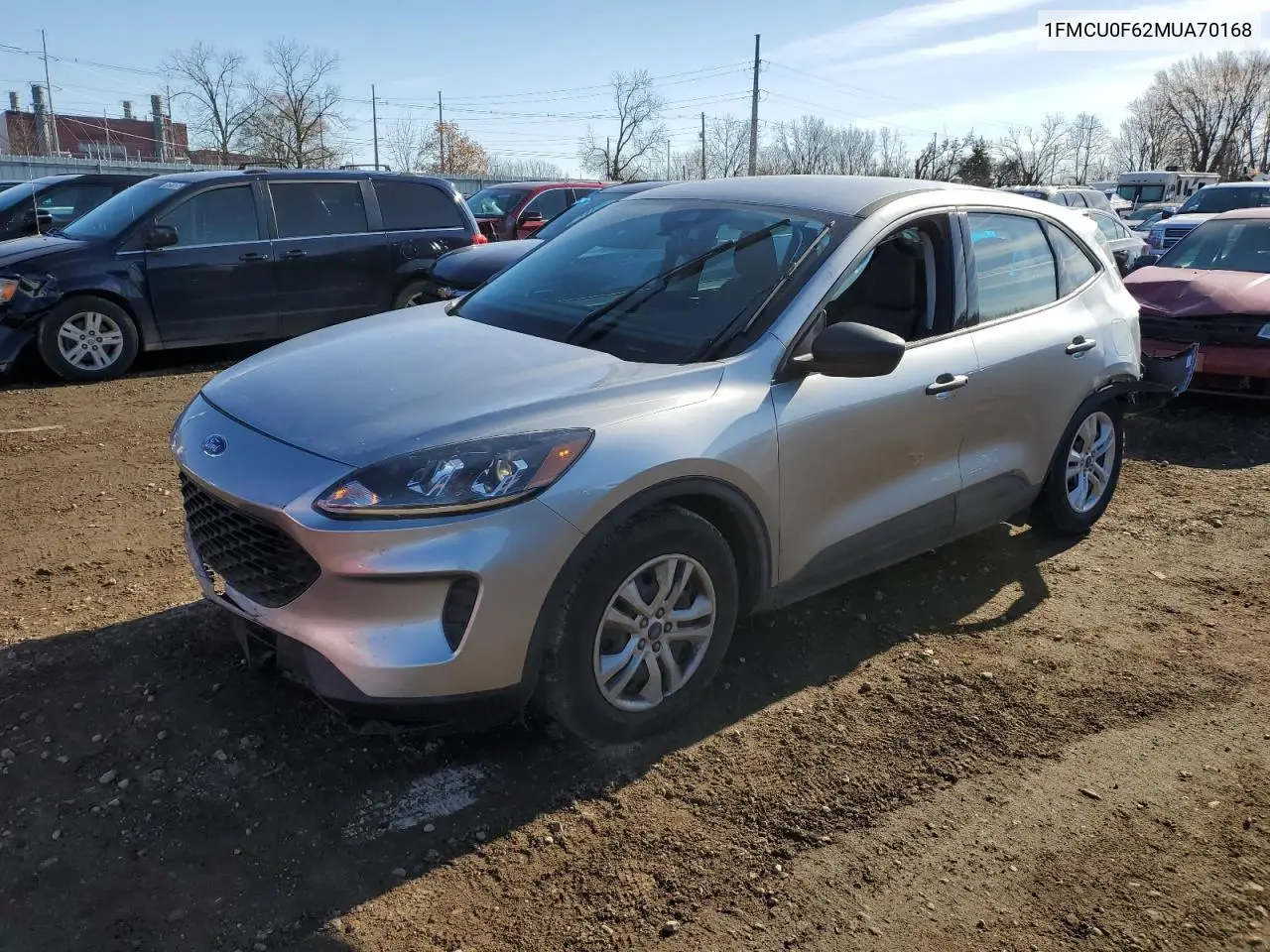 1FMCU0F62MUA70168 2021 Ford Escape S