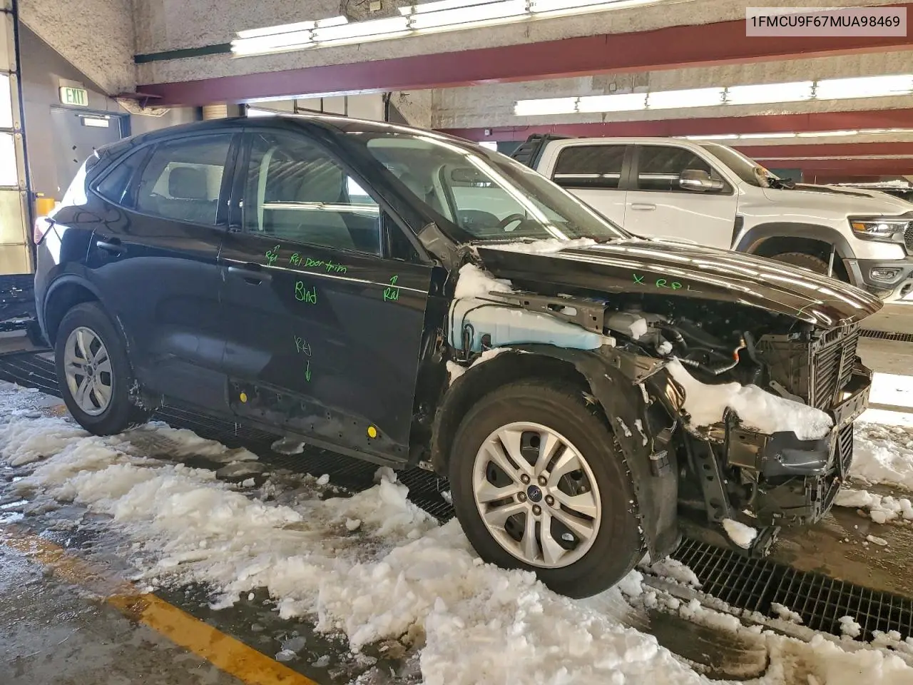 1FMCU9F67MUA98469 2021 Ford Escape S
