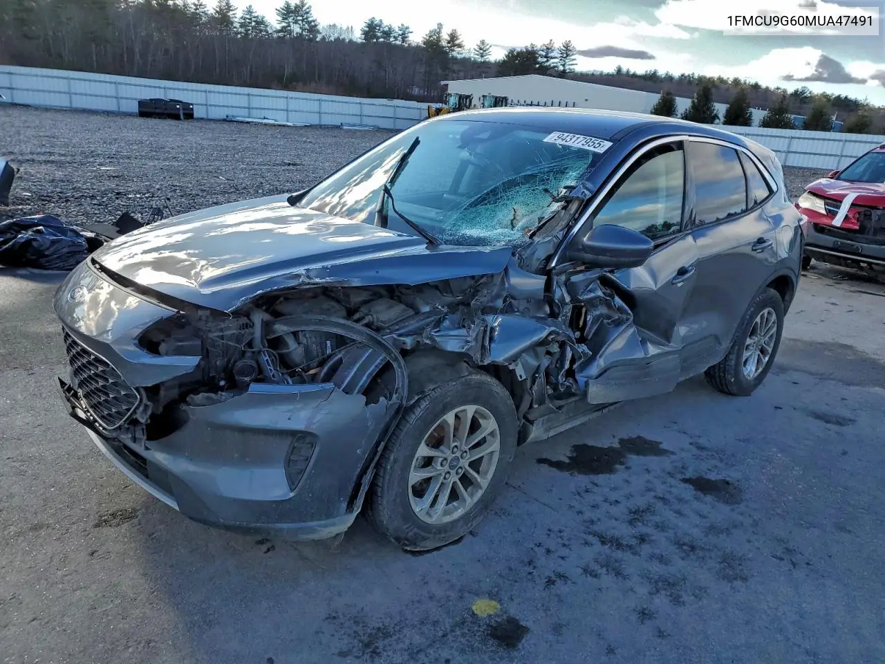1FMCU9G60MUA47491 2021 Ford Escape Se