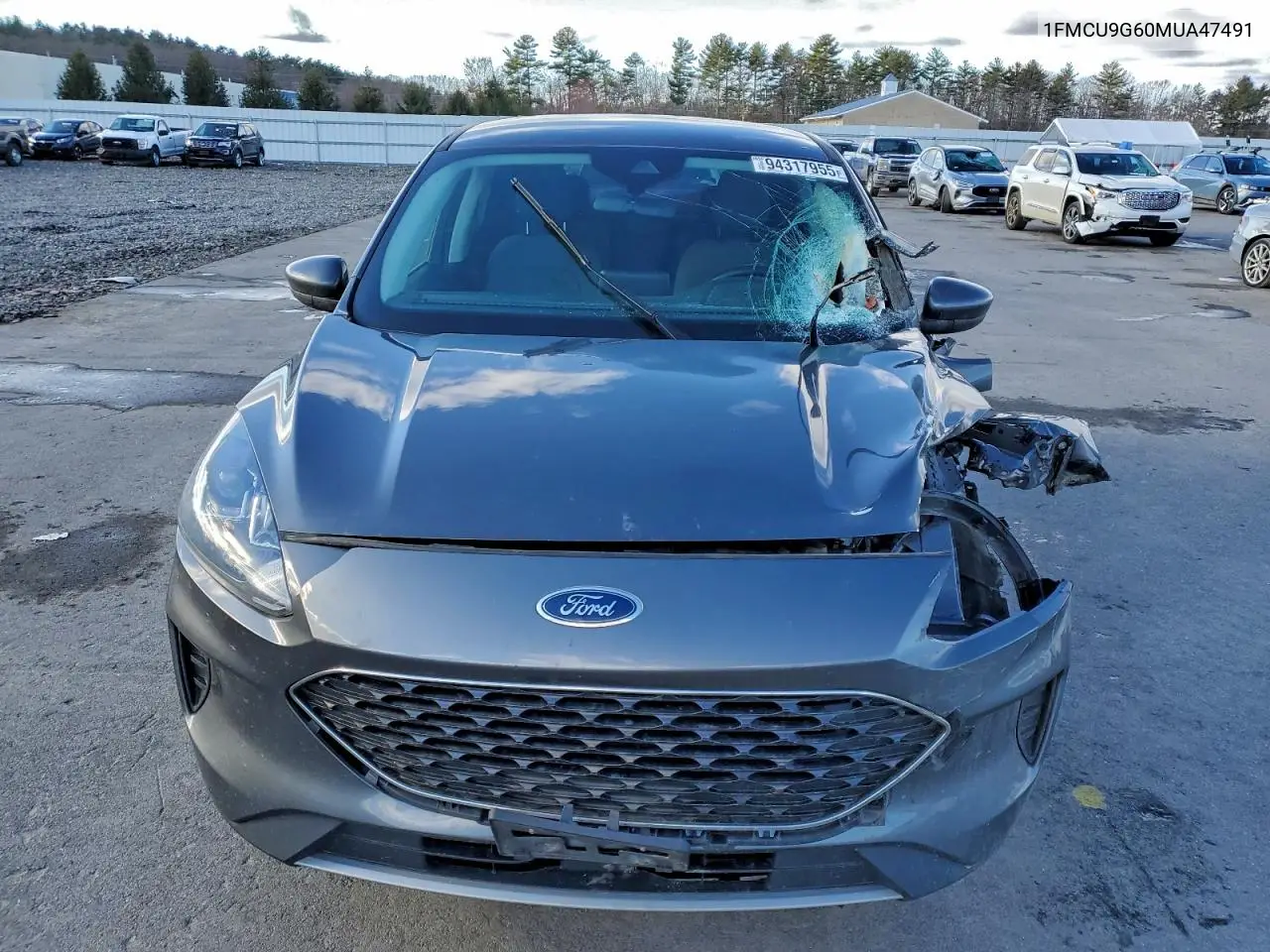 1FMCU9G60MUA47491 2021 Ford Escape Se