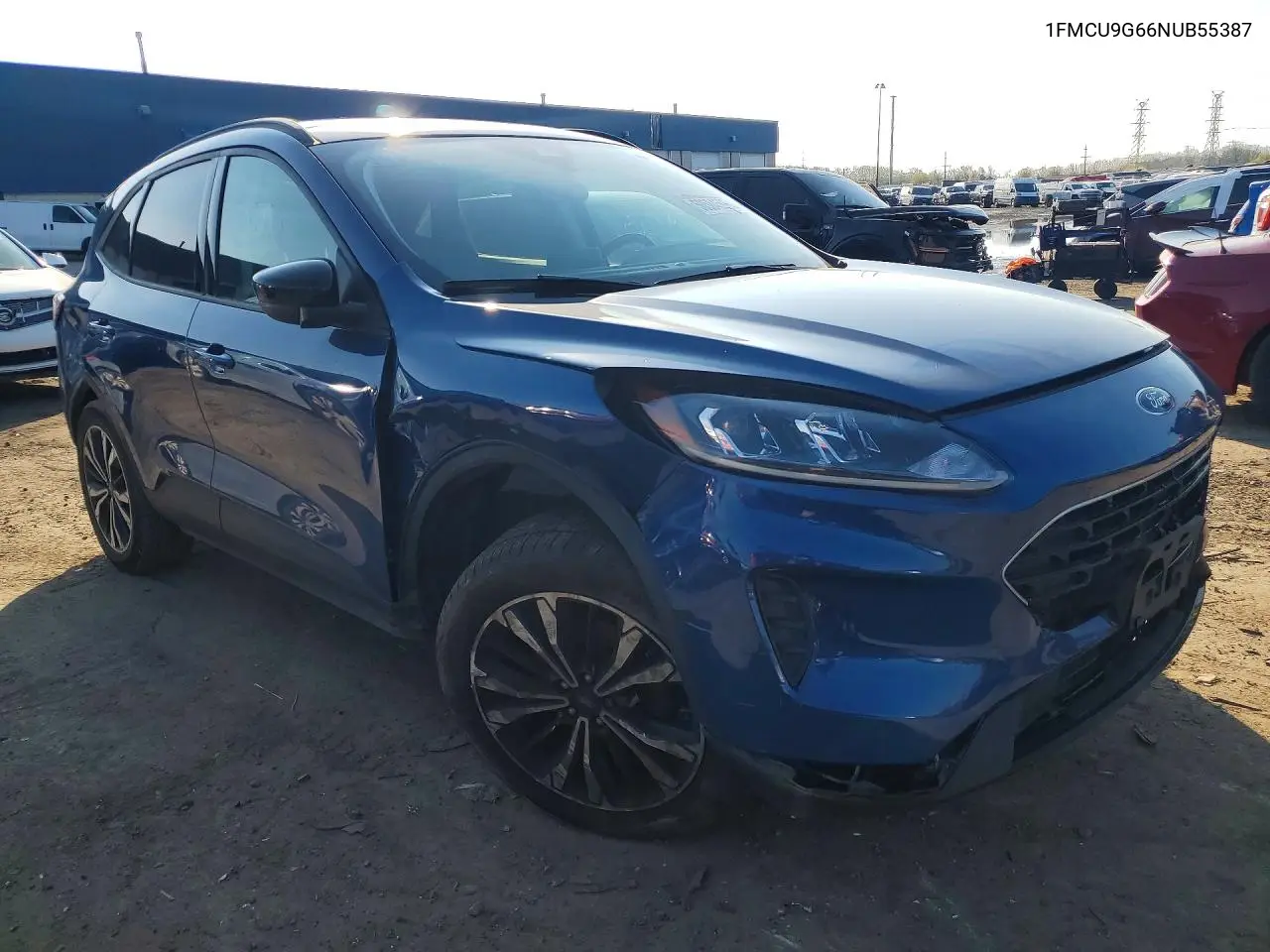 1FMCU9G66NUB55387 2022 Ford Escape Se