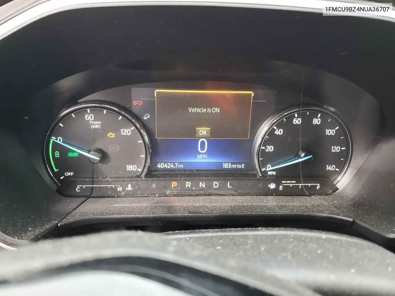 1FMCU9BZ4NUA36707 2022 Ford Escape Se