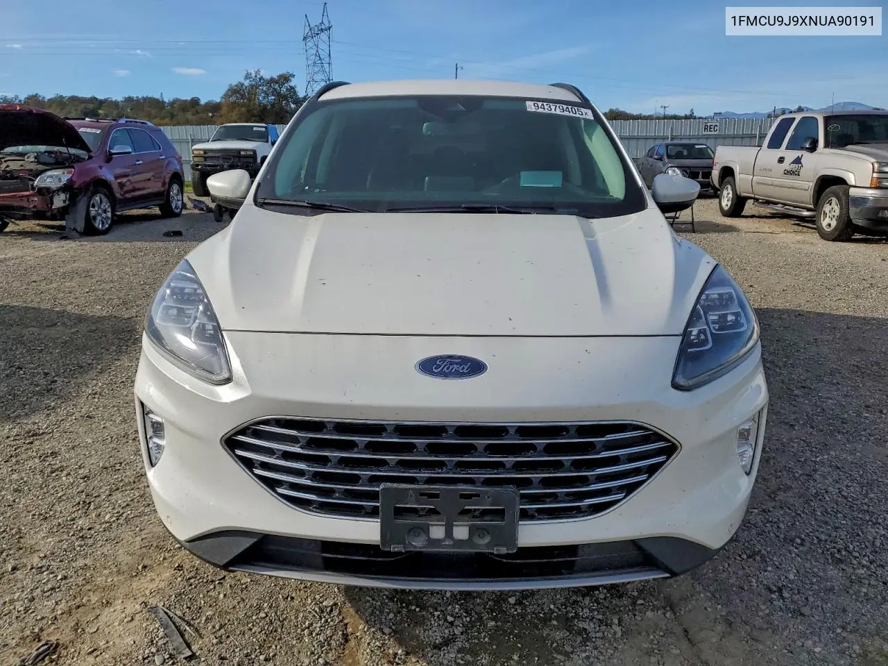 1FMCU9J9XNUA90191 2022 Ford Escape Titanium