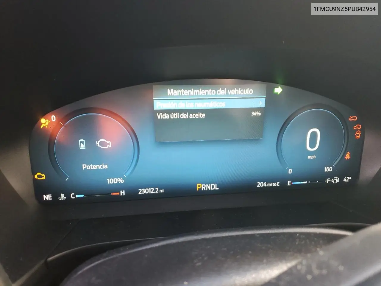 1FMCU9NZ5PUB42954 2023 Ford Escape St Line Select