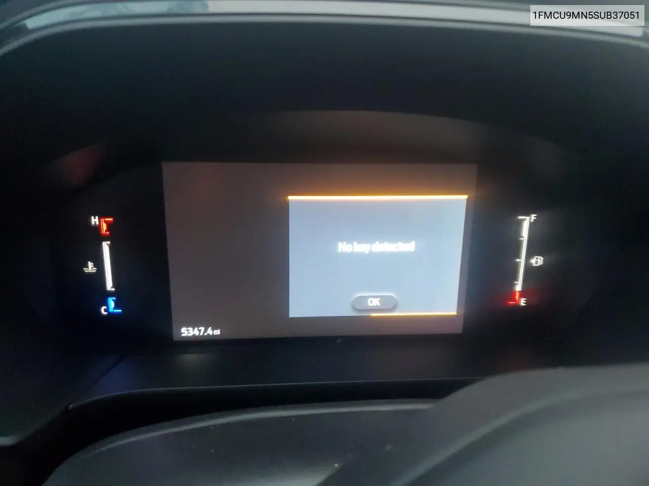 1FMCU9MN5SUB37051 2025 Ford Escape St Line