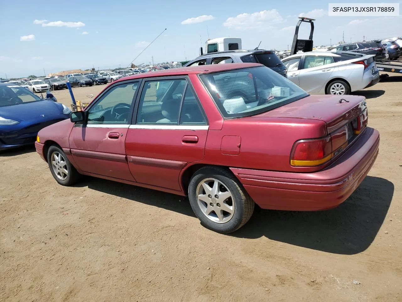 1995 Ford Escort Lx VIN: 3FASP13JXSR178859 Lot: 63077024